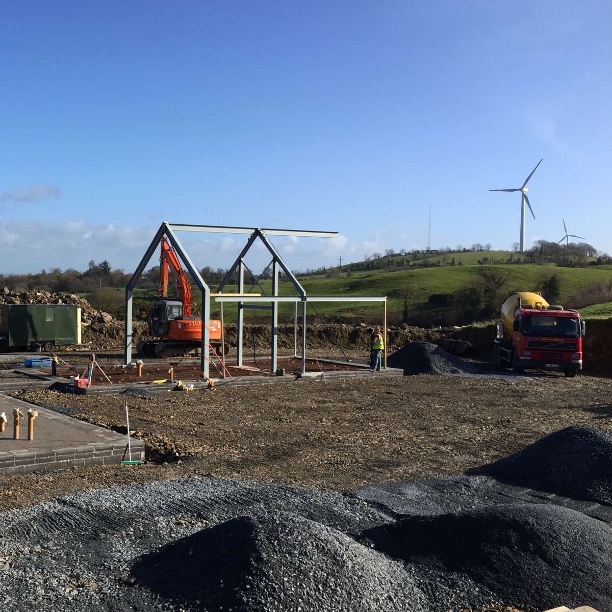 Site visit to our Drumhurt project